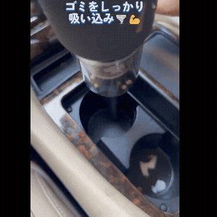 コードレス車用ハンディクリーナー|吸引&エアダスター対応