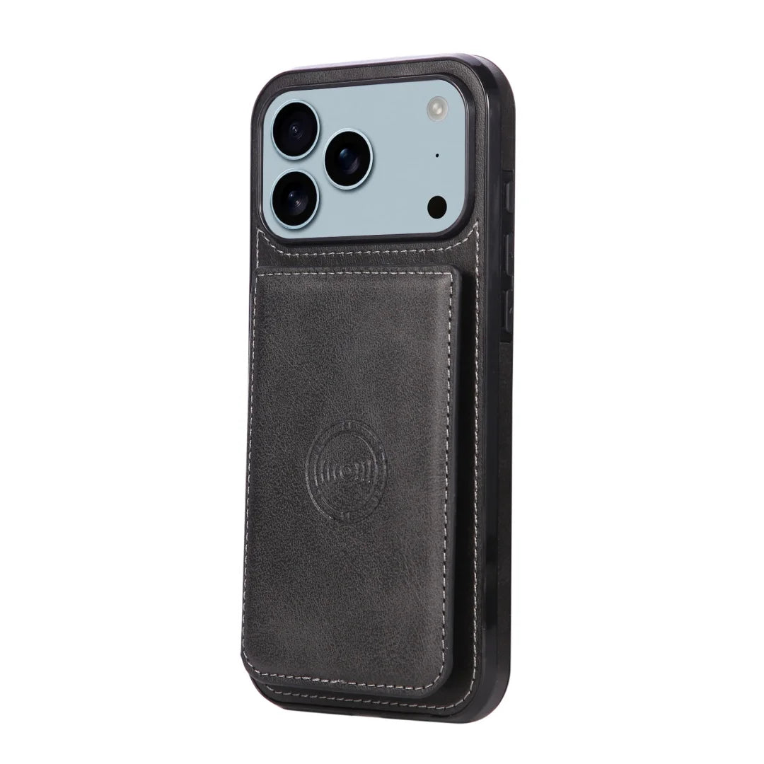 Anti-Theft Wallet Blocking Layer Magnetic Leather Phone Case For iPhone 17 Air 16E 15 14 Plus 13 12 Mini 11 Pro Max SE XS XR 8 7